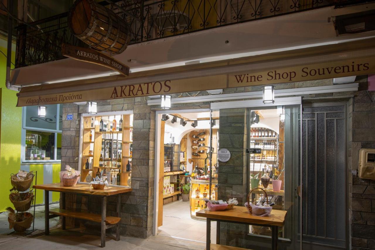 ニドリAkratos Wine Houseアパートメント エクステリア 写真